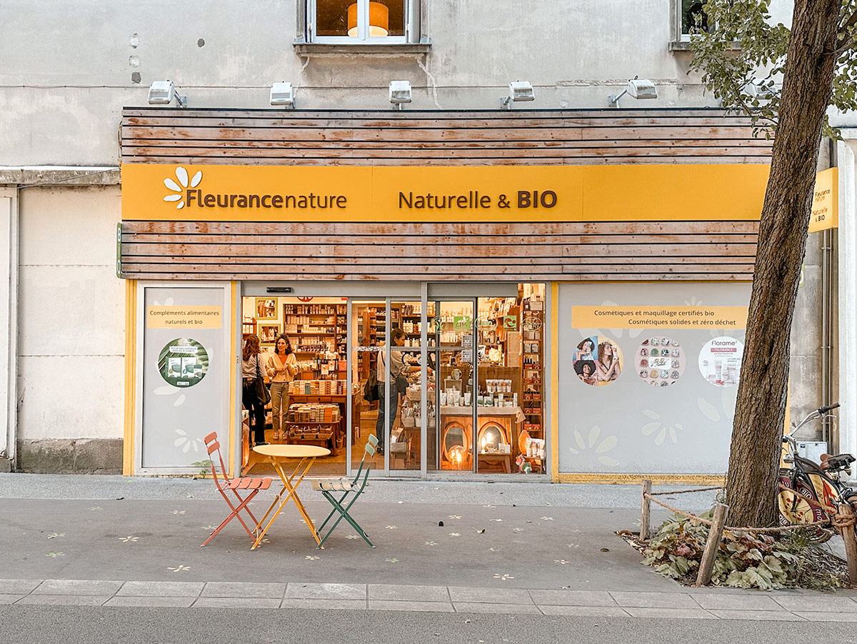 La boutique Marie Nature à Nantes